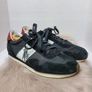 Polo Ralph Lauren Train 90 Men's Black Sneakers Size 12